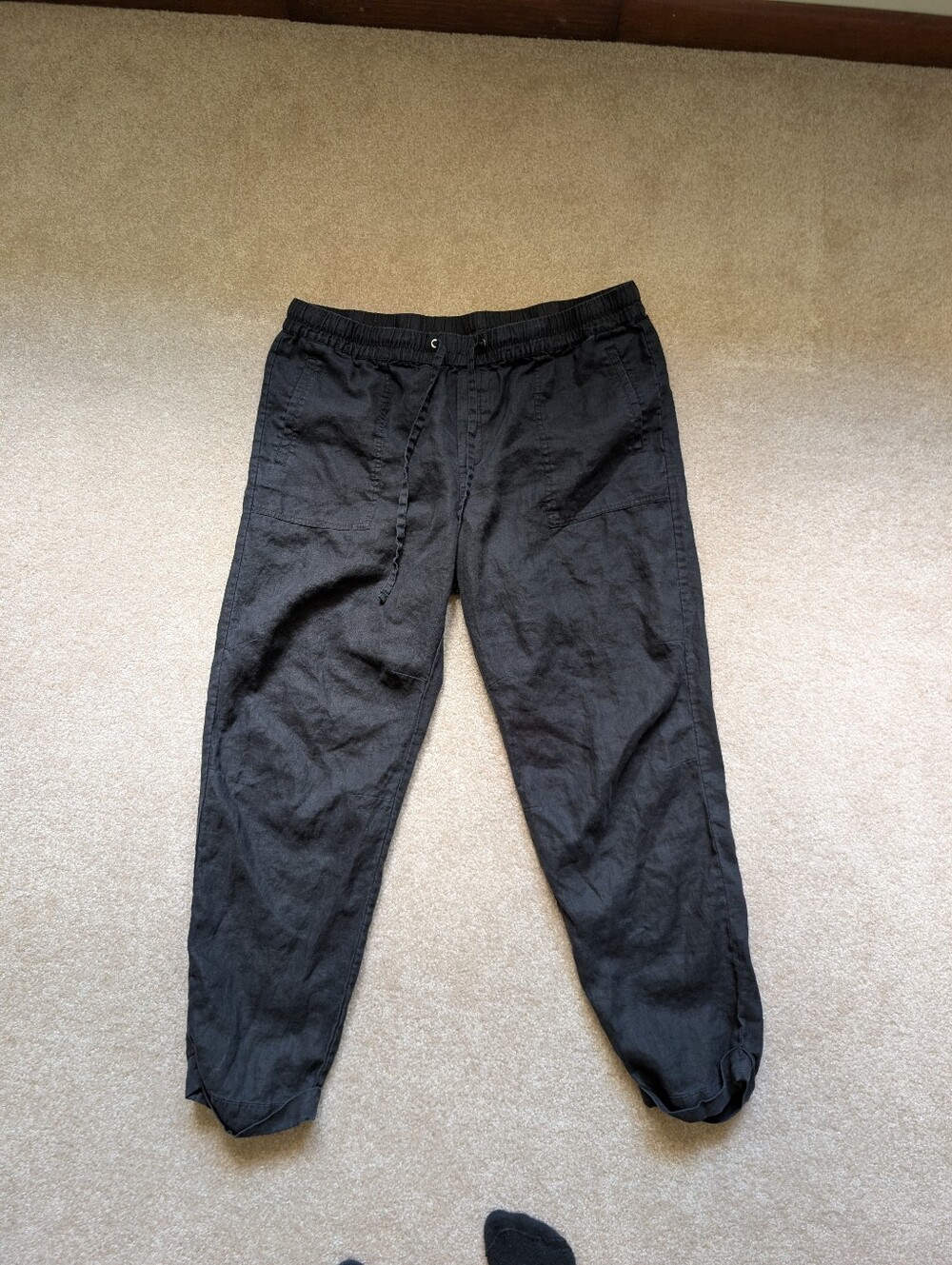 Lord And Taylor 100% Linen Pants
